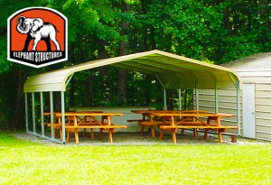 Picnic Shelter by Elephant Structures